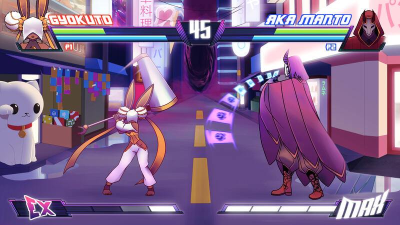 Yokai District - Fight Scene Mockup 2